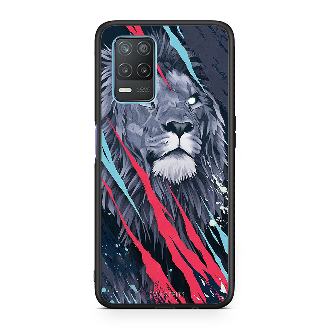 PopArt Lion Designer - Realme 8 5G case