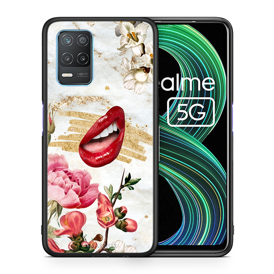 Red Lips - Realme 8 5G case