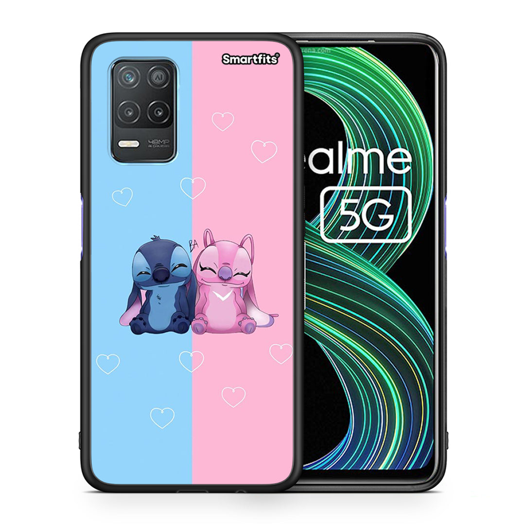 Stitch And Angel - Realme 8 5G θήκη