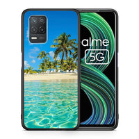 Thumbnail for Θήκη Realme 8 5G Tropical Vibes από τη Smartfits με σχέδιο στο πίσω μέρος και μαύρο περίβλημα | Realme 8 5G Tropical Vibes case with colorful back and black bezels