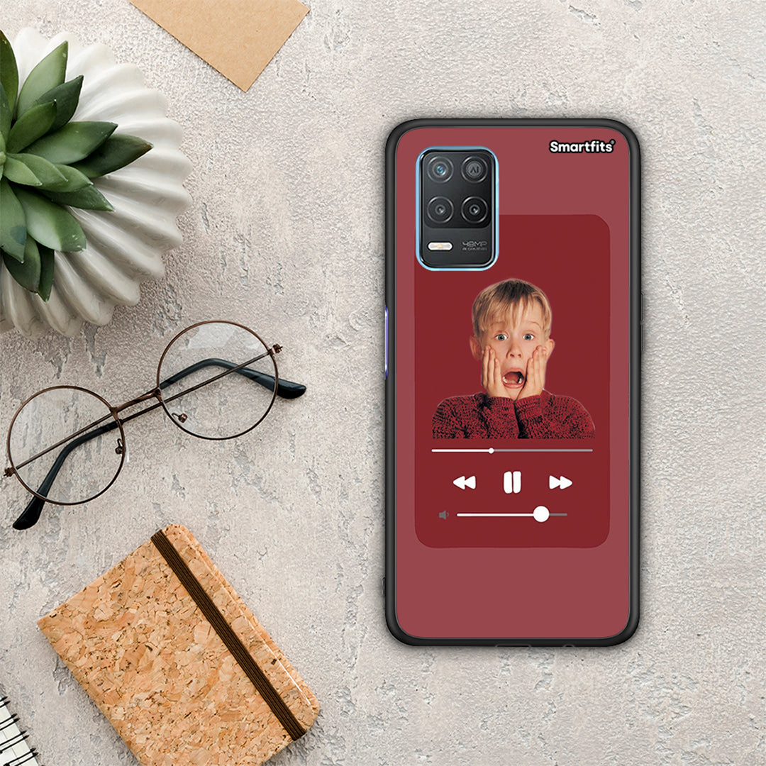 Xmas Alone Music - Realme 8 5G case