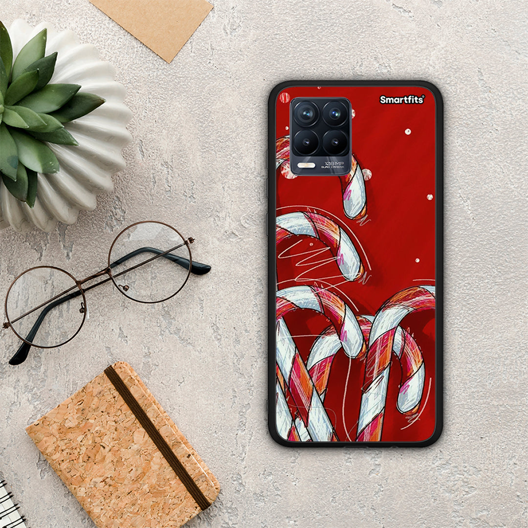 Candy Cane - Realme 8 /8 Pro case