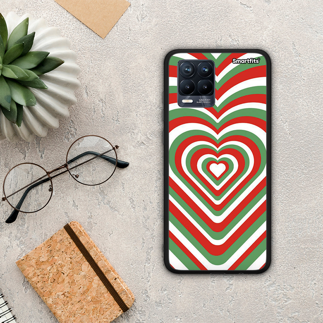 Christmas Hearts - Realme 8 /8 Pro case