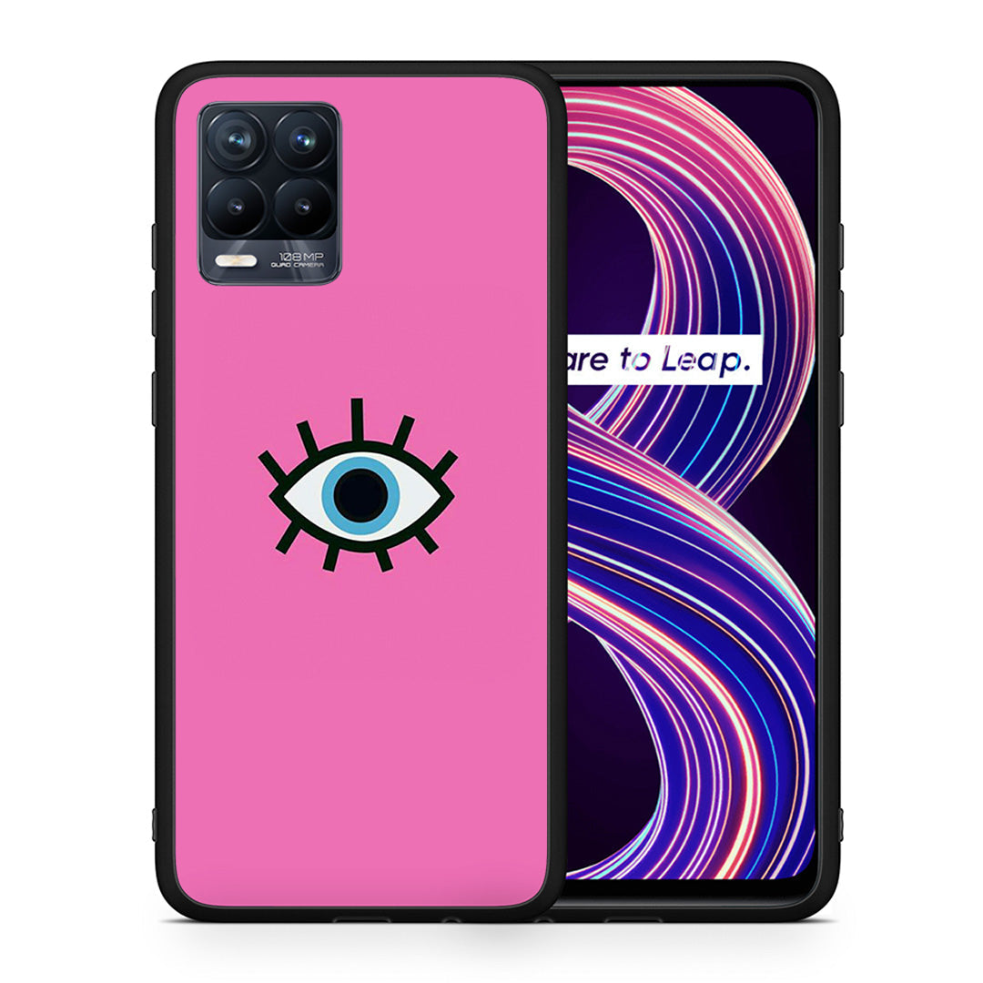 Blue Eye Pink - Realme 8 / 8 Pro case