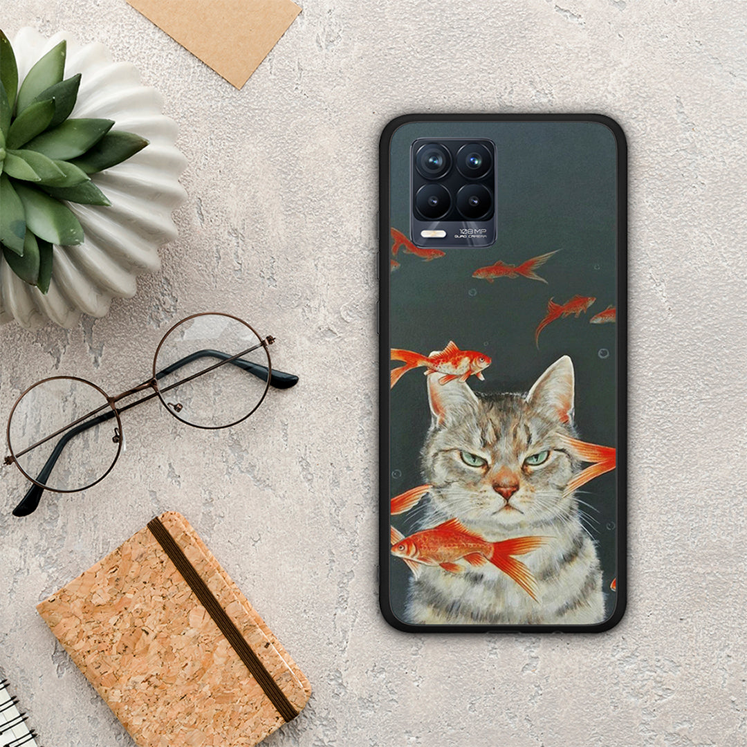 Cat Goldfish - Realme 8 / 8 Pro case