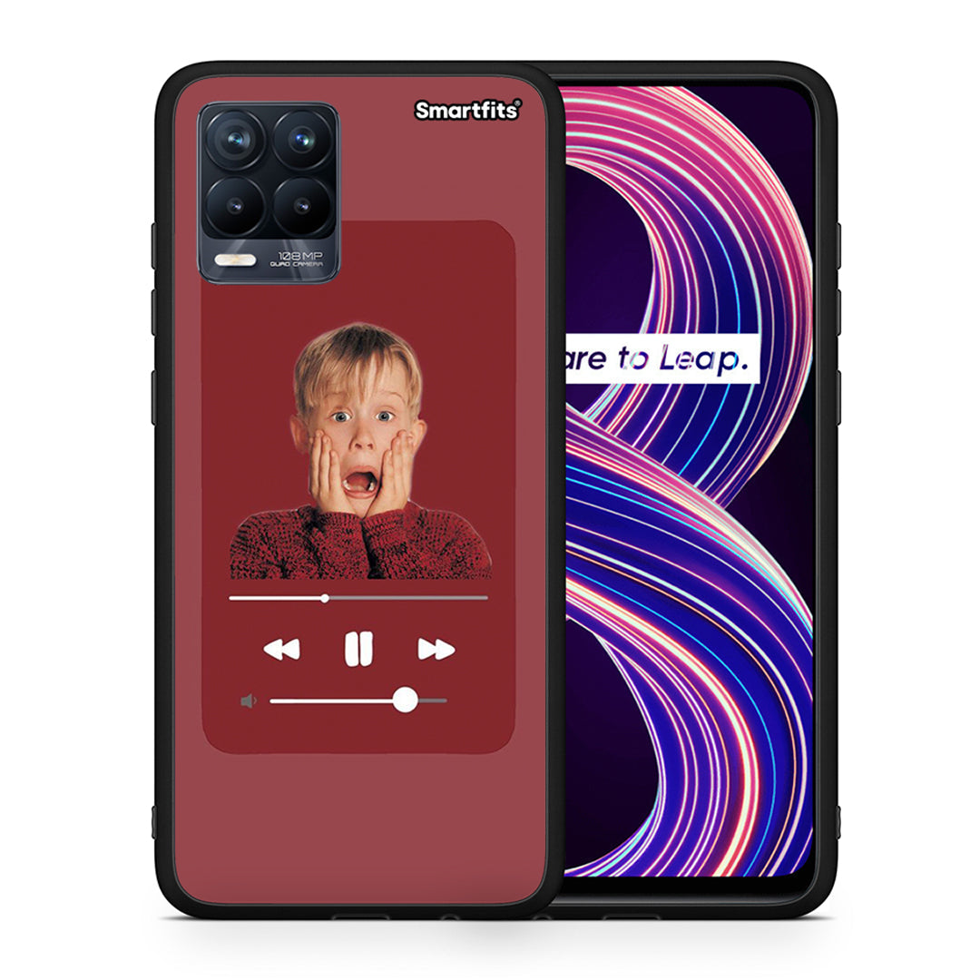 Xmas Alone Music - Realme 8 /8 Pro case