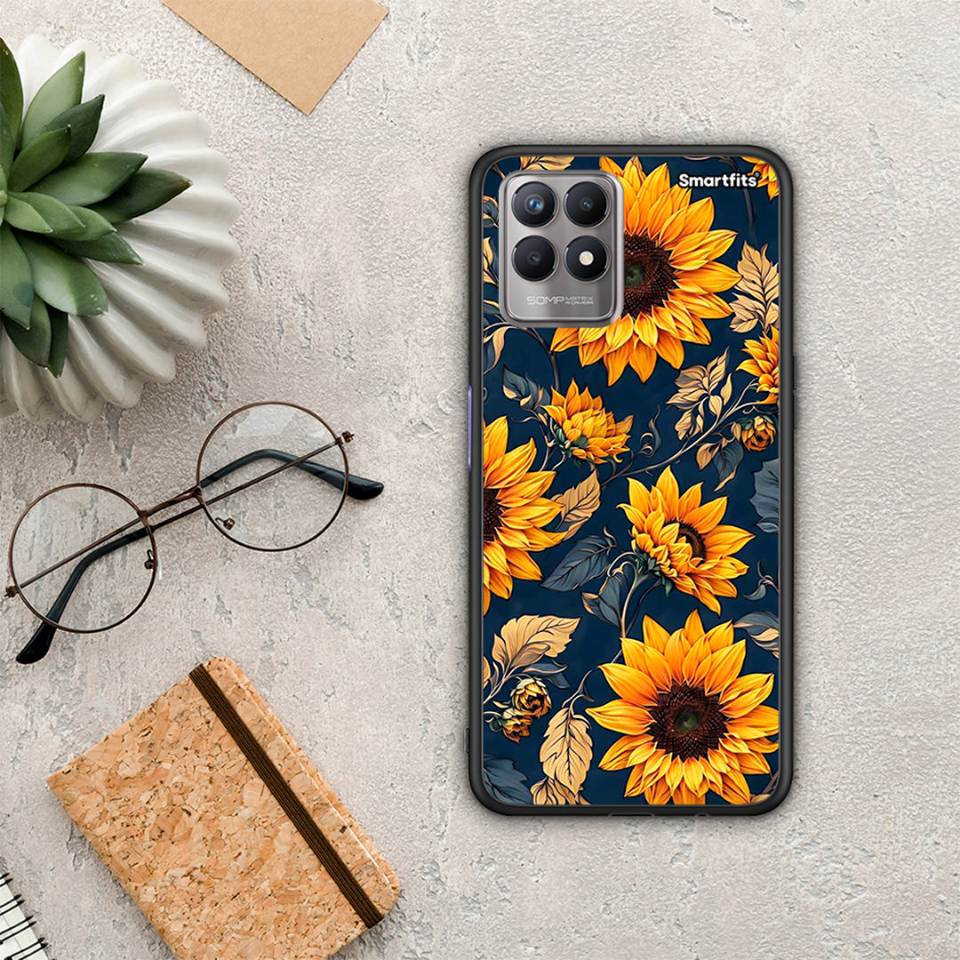 Autumn Sunflowers - Realme 8i case