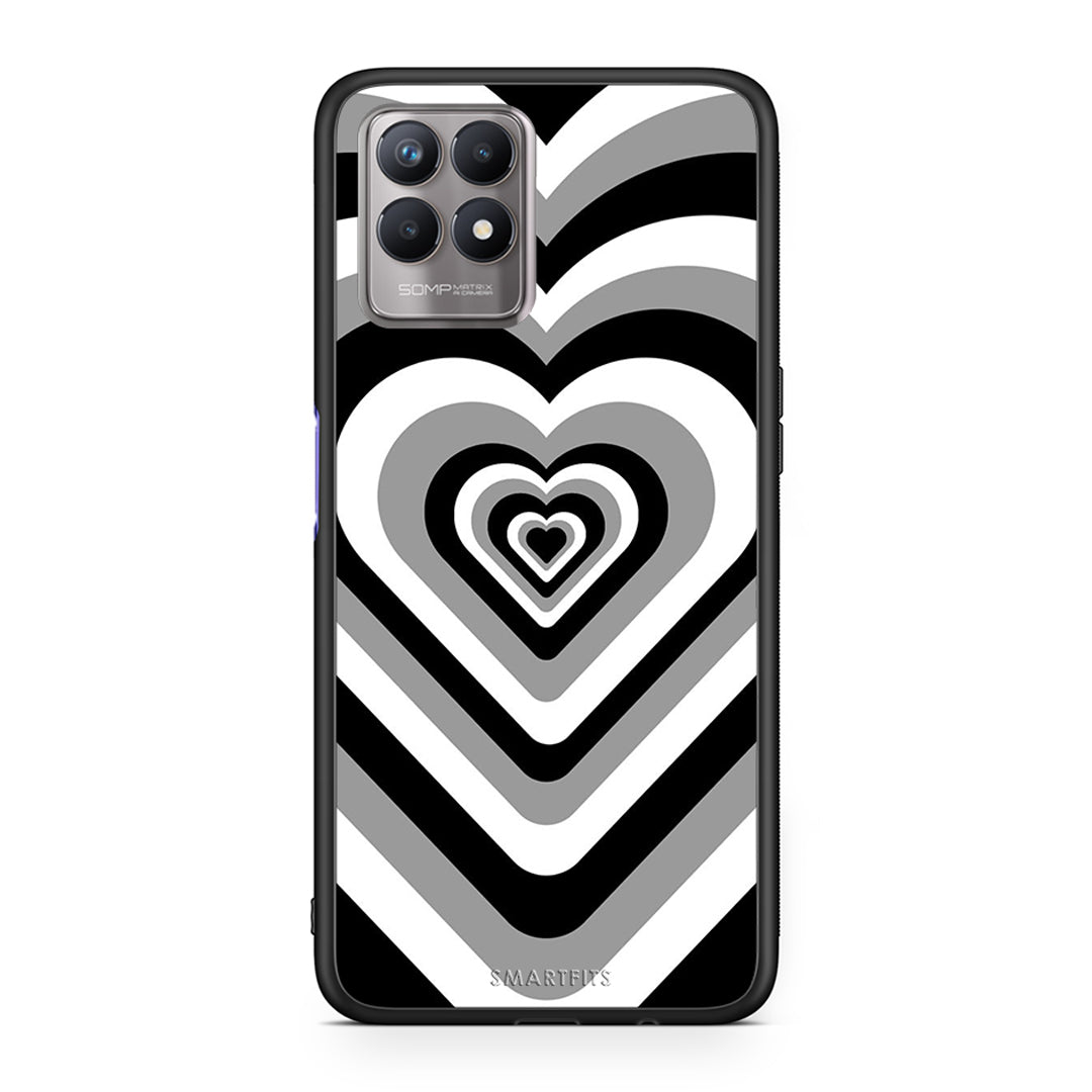 Black Hearts - Realme 8i case