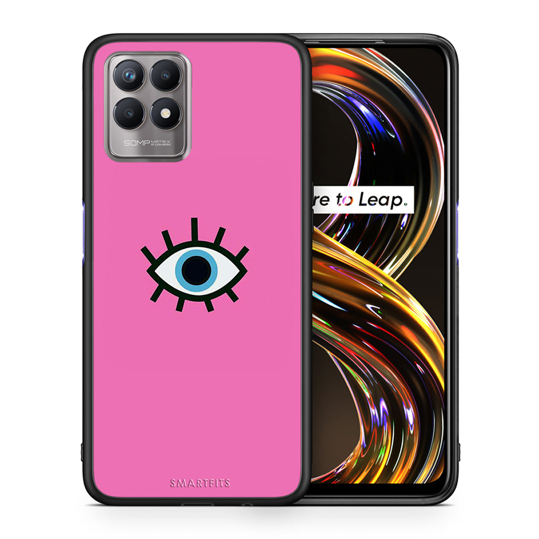 Blue Eye Pink - Realme 8i case