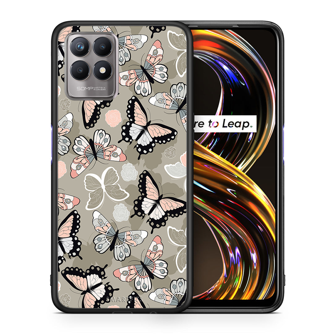 Boho Butterflies - Realme 8i case