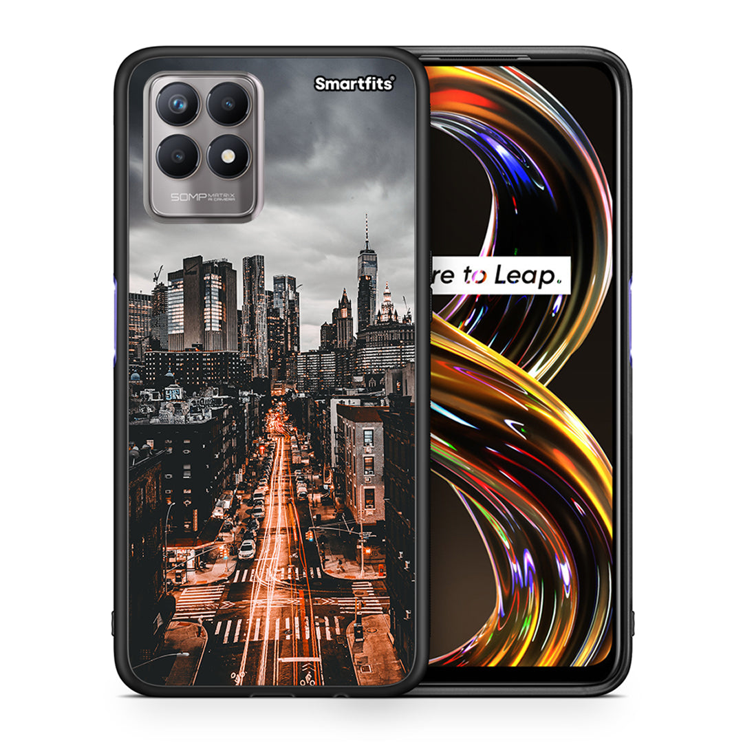 City Lights - Realme 8i case