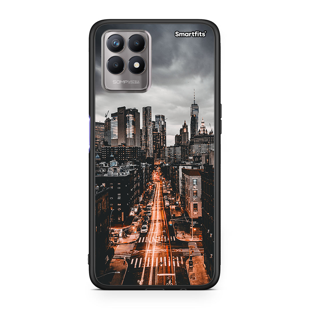 City Lights - Realme 8i case