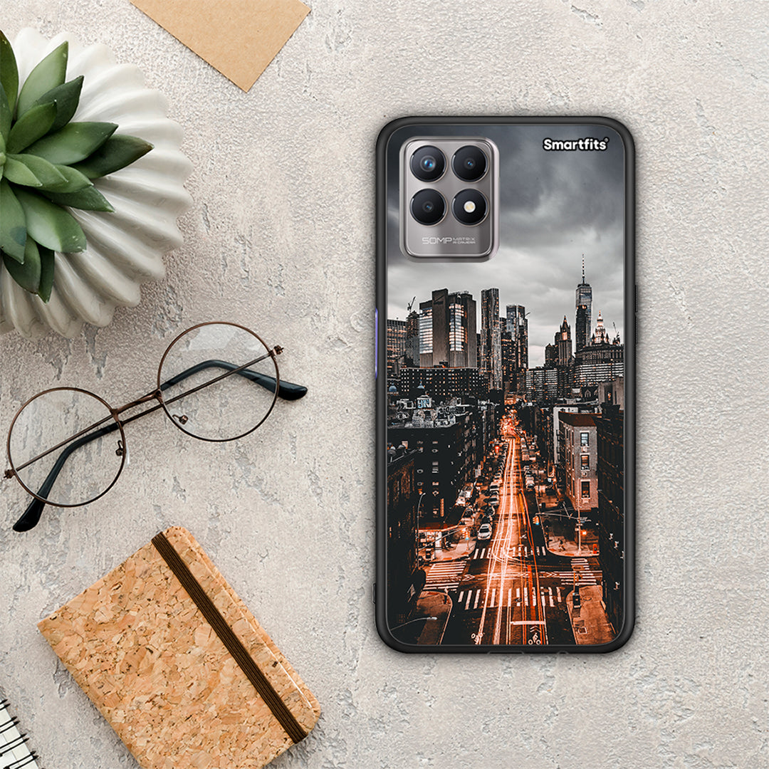 City Lights - Realme 8i case