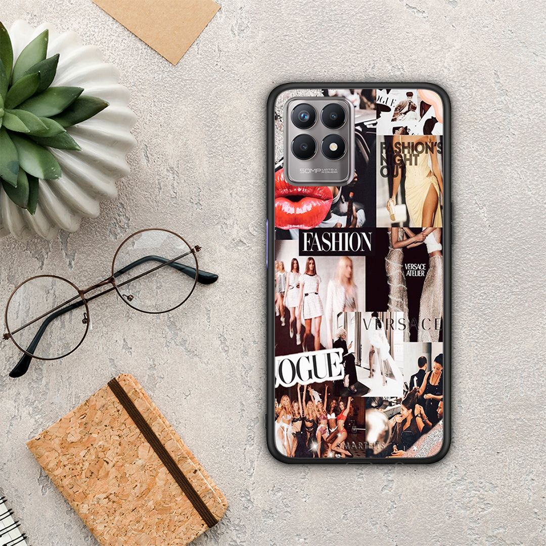 Collage Fashion - Realme 8i Case