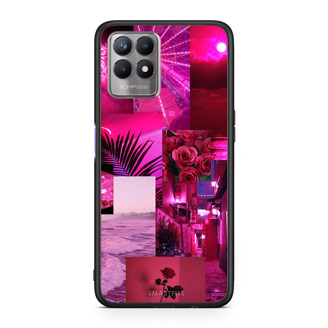 Collage Red Roses - Realme 8i Case