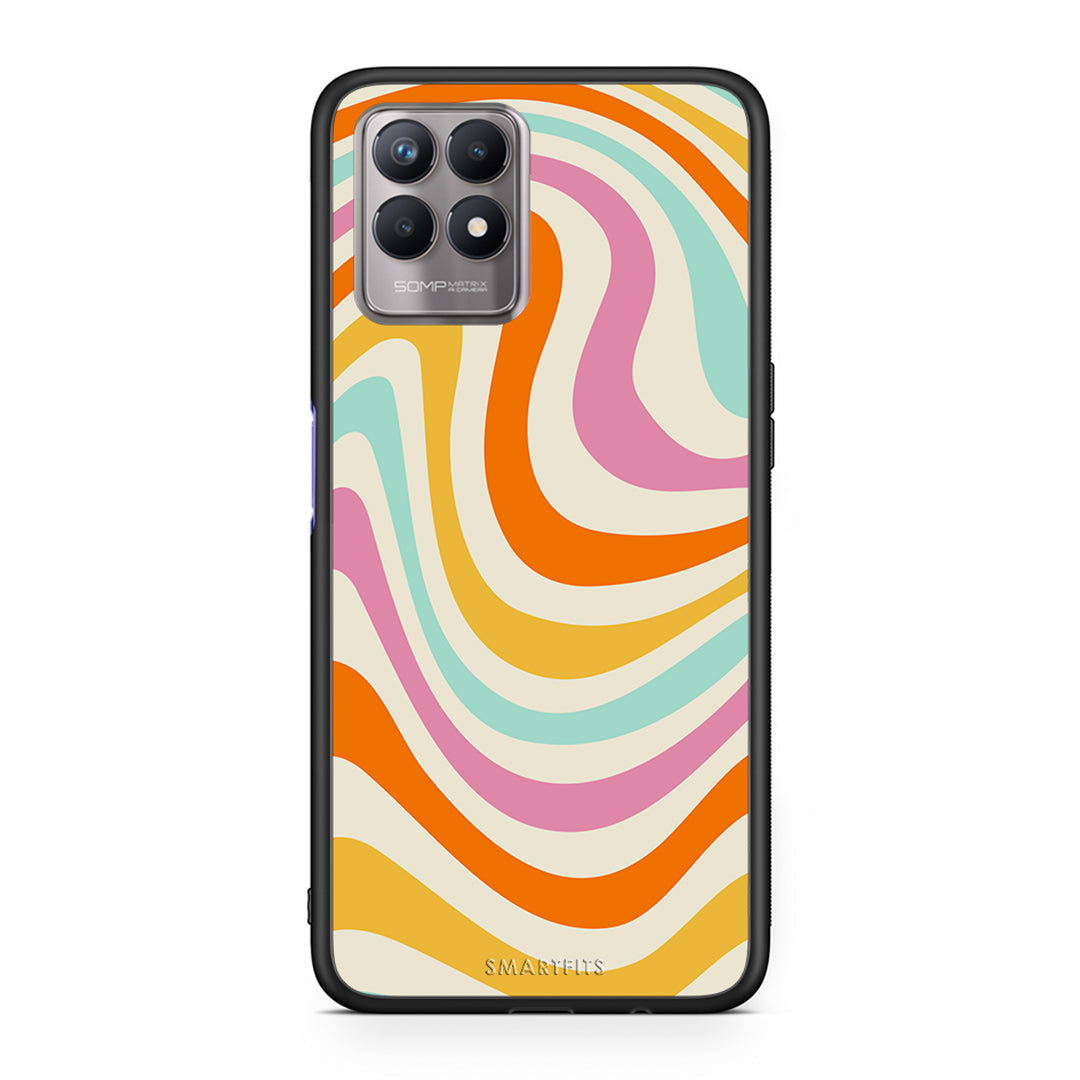 Colorful Waves - Realme 8i case