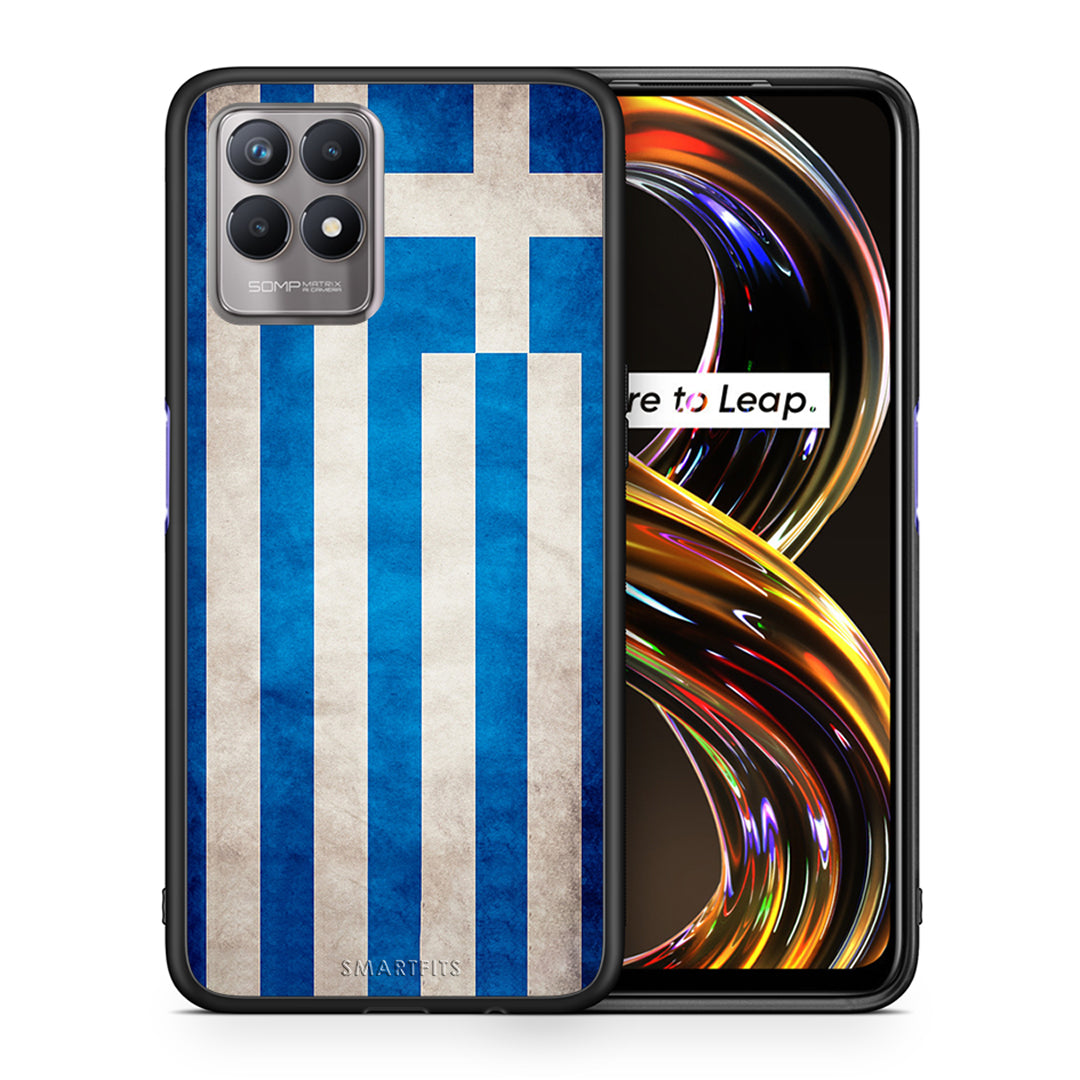 Flag Greek - Realme 8i case