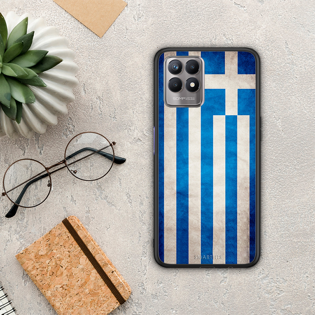 Flag Greek - Realme 8i case