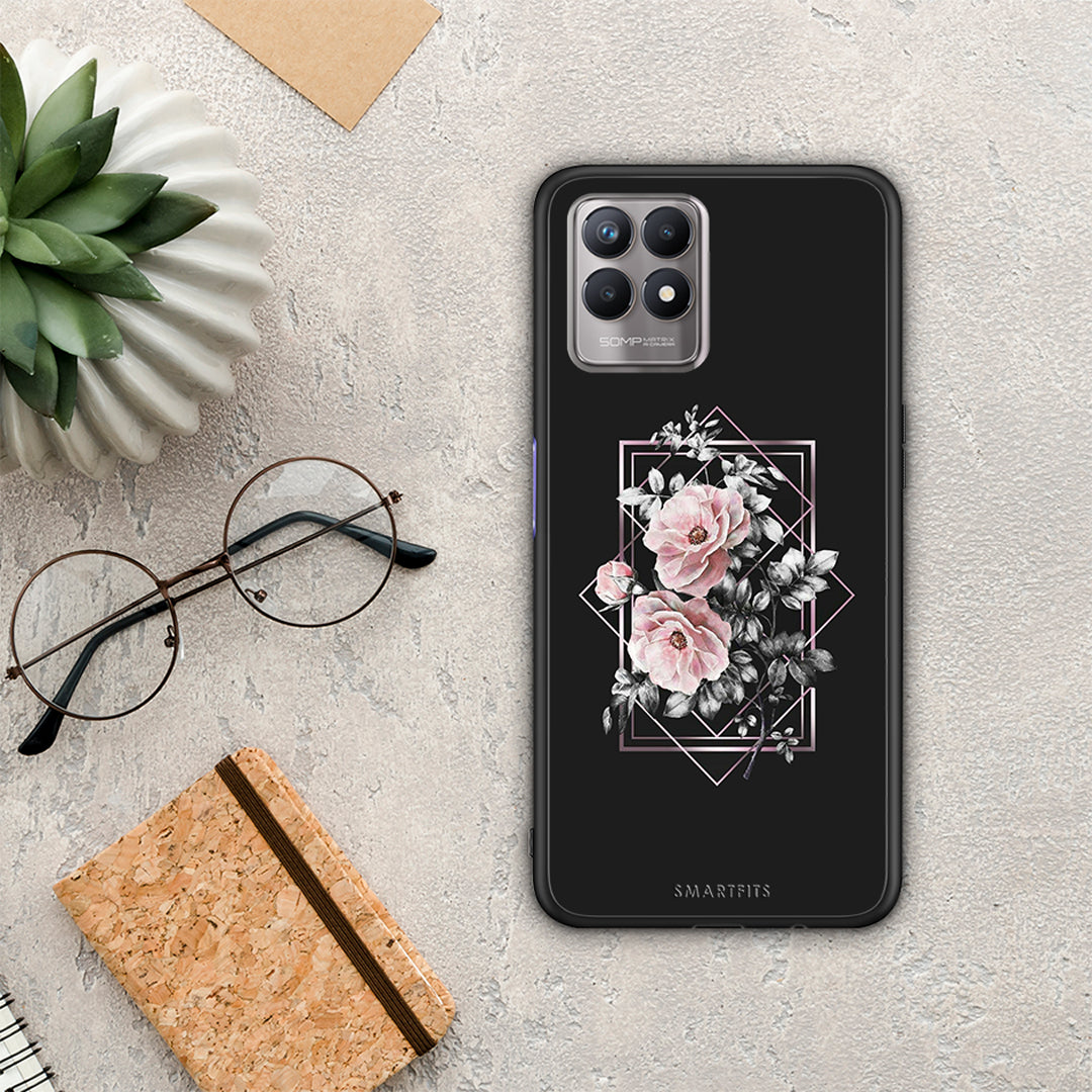 Flower Frame - Realme 8i case