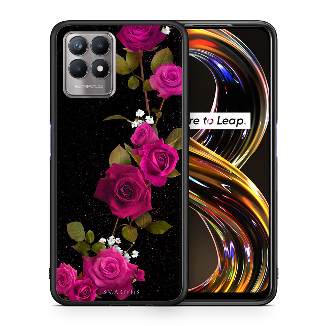 Flower Red Roses - Realme 8i case