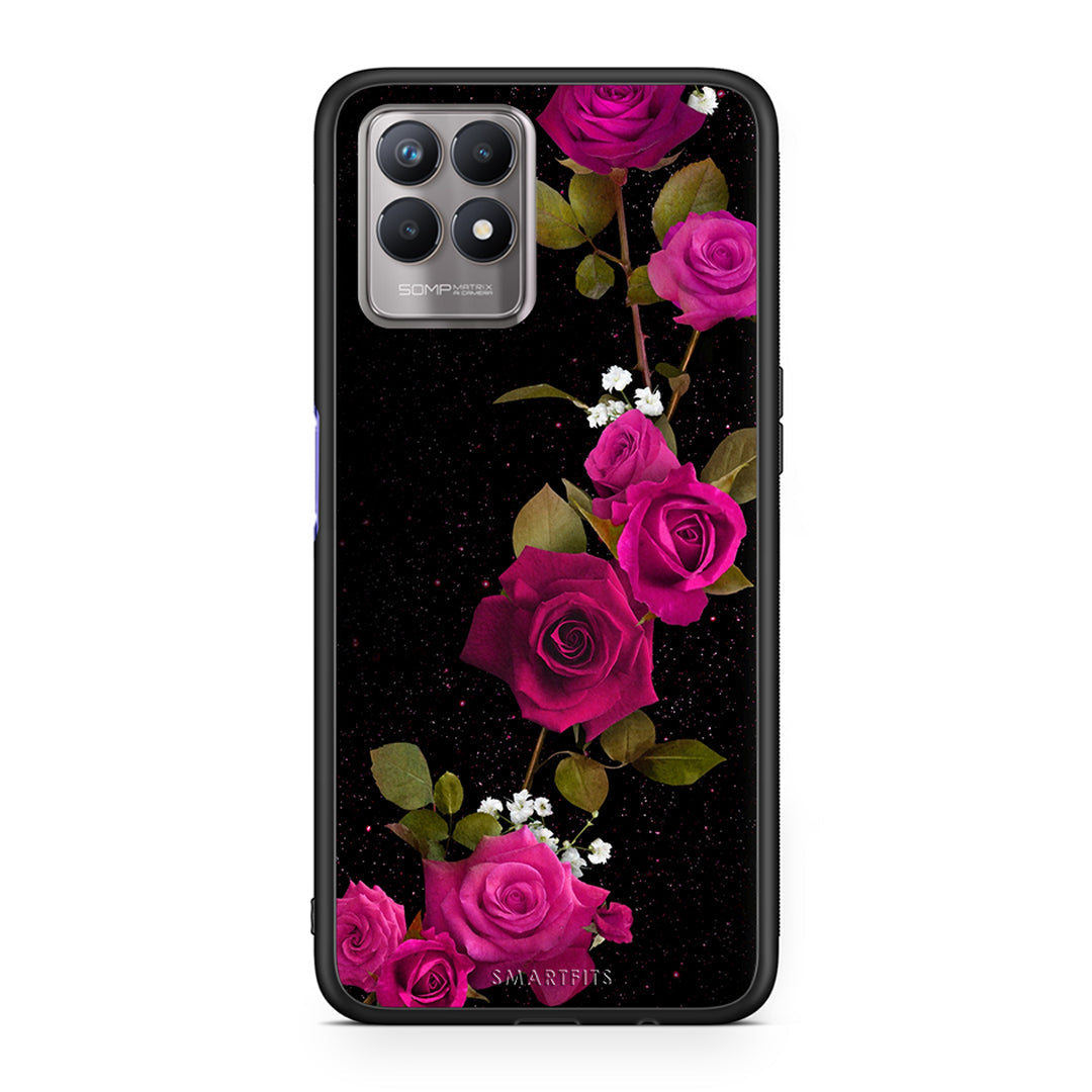 Flower Red Roses - Realme 8i case