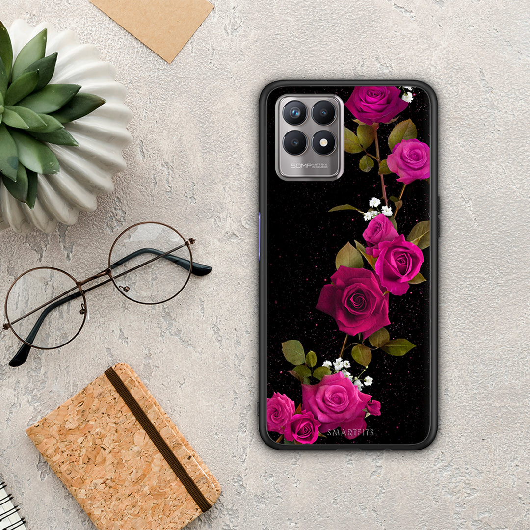 Flower Red Roses - Realme 8i case