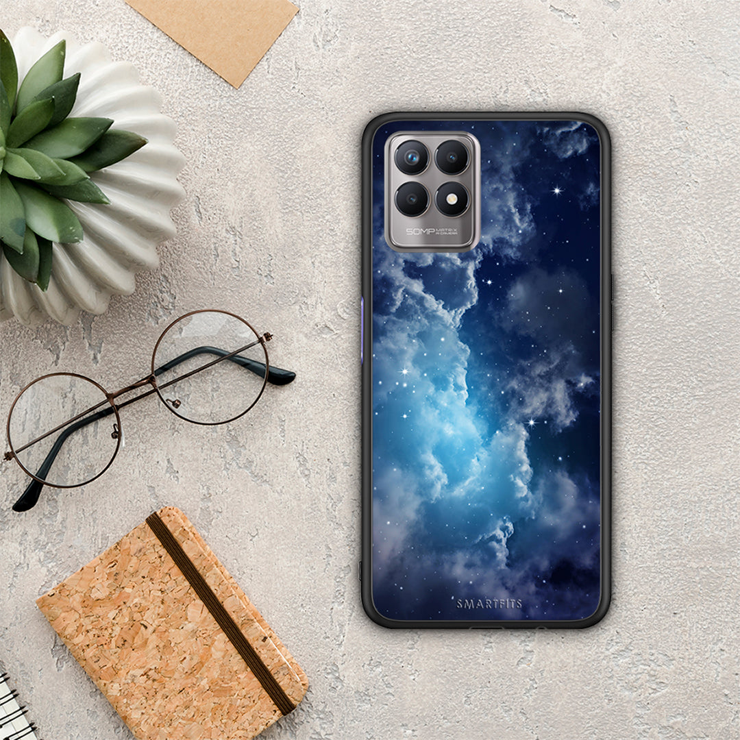 Galactic Blue Sky - Realme 8i case