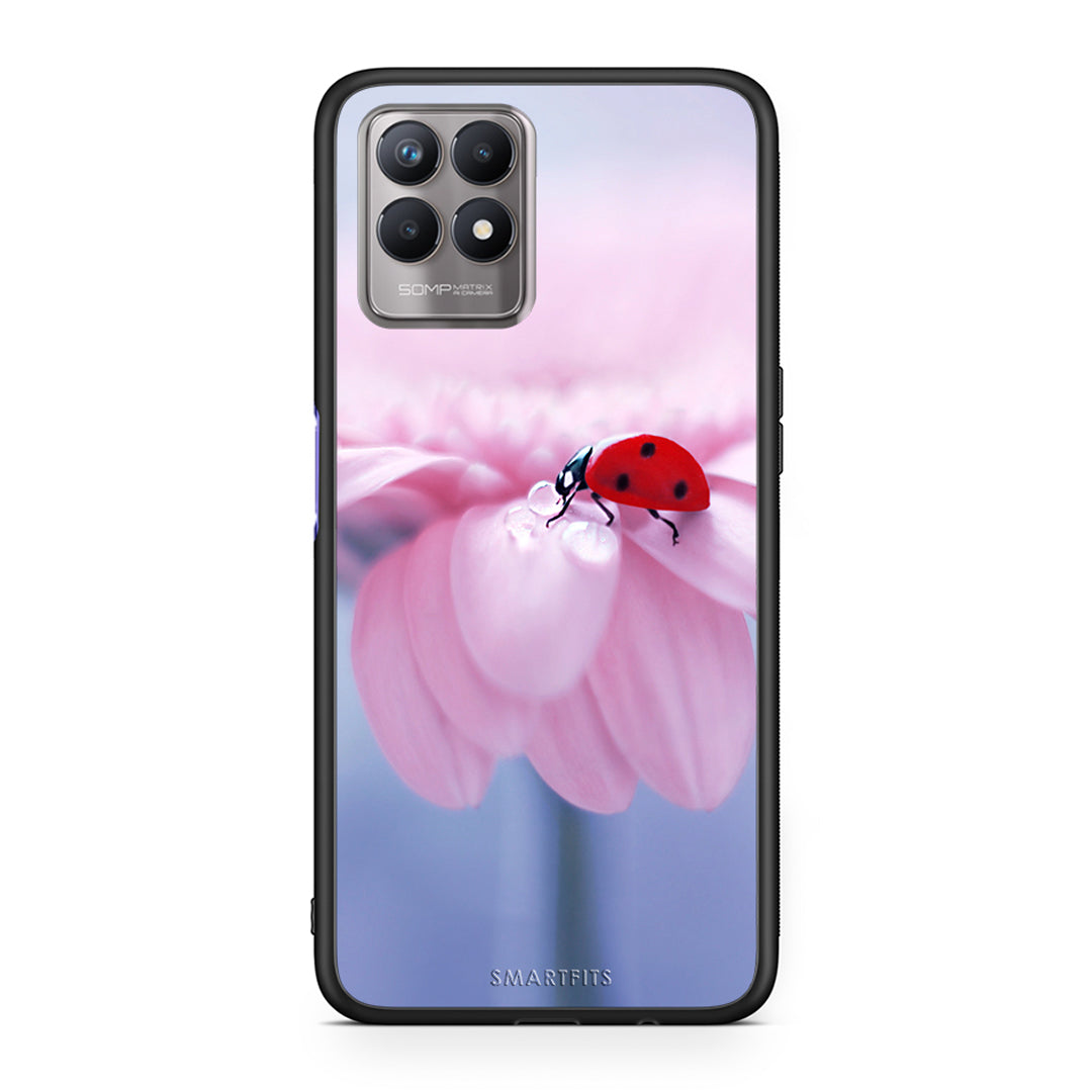 Ladybug Flower - Realme 8i θήκη