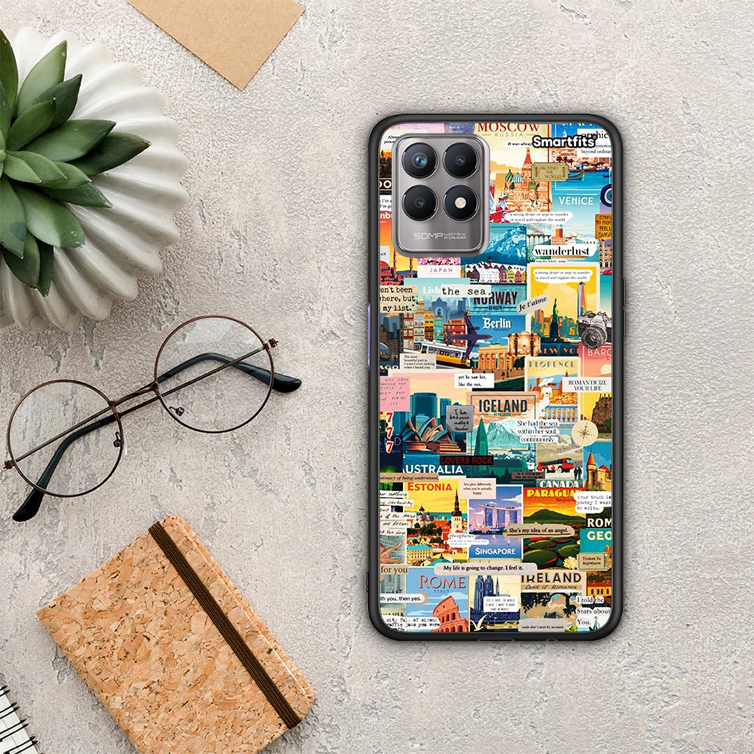 Live to Travel - Realme 8i case