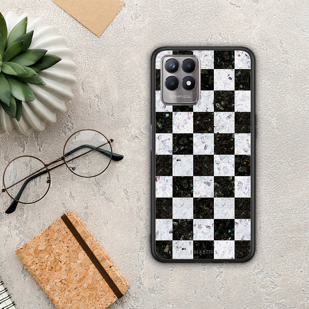 Marble Square Geometric - Realme 8i case