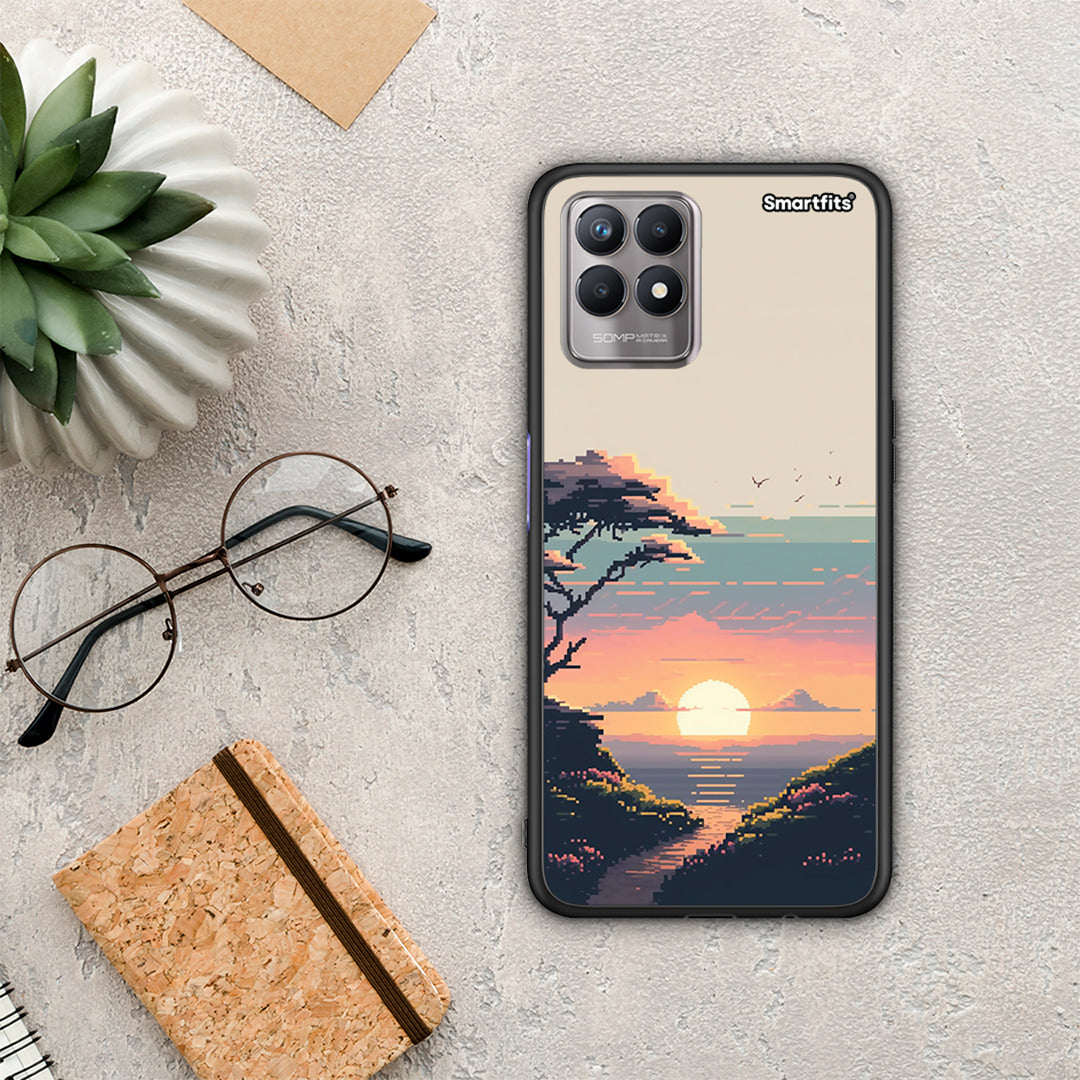 Pixel Sunset - Realme 8i case