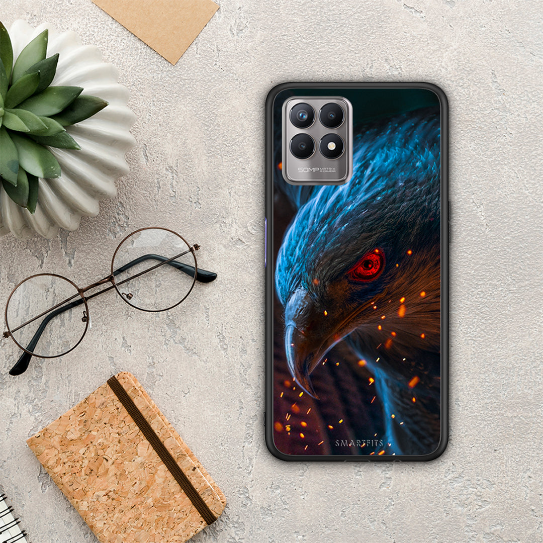 Popart Eagle - Realme 8i case