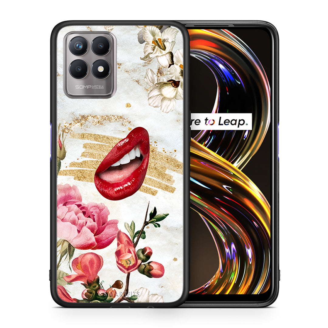 Red Lips - Realme 8i Case