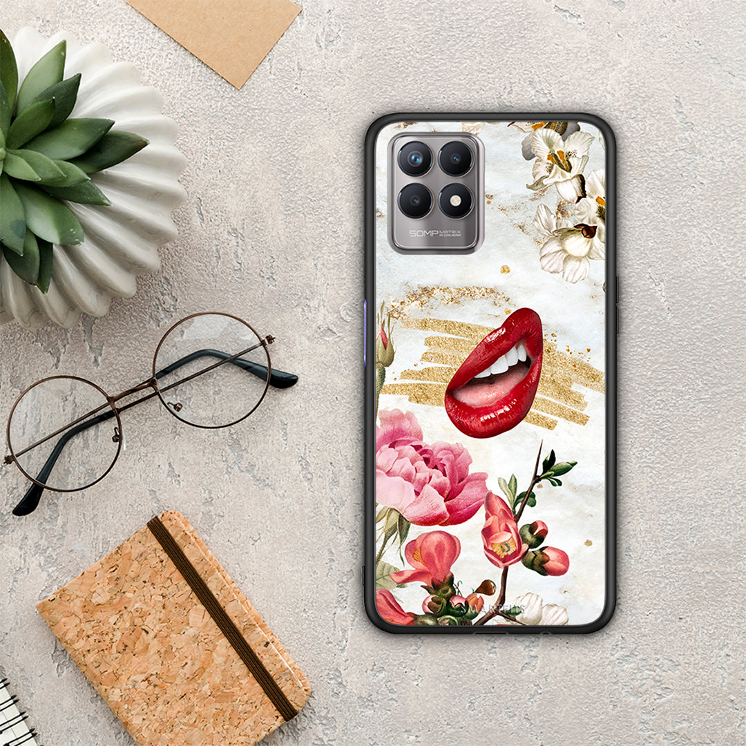 Red Lips - Realme 8i case