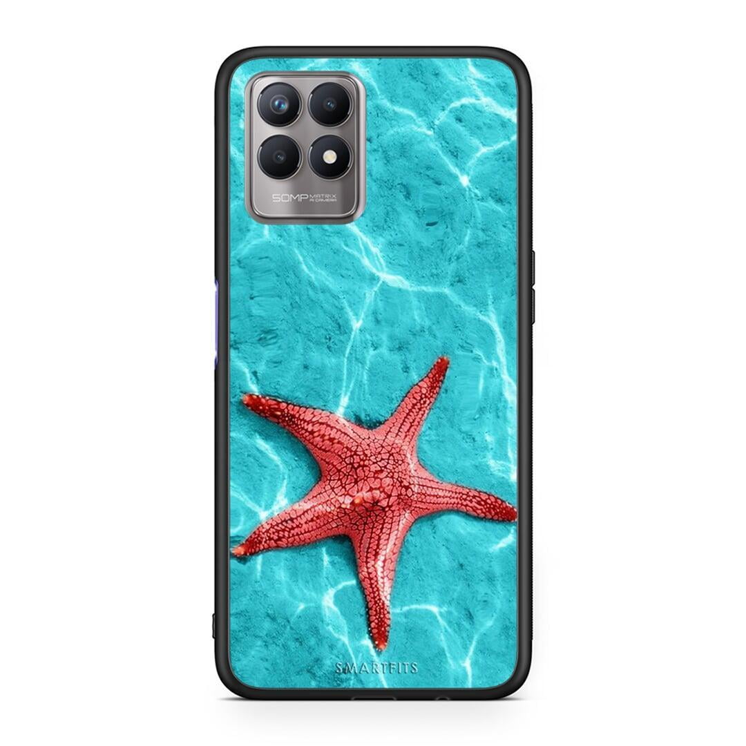 Red Starfish - Realme 8i case