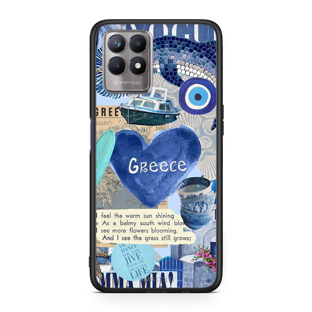 Summer in Greece - Realme 8i case