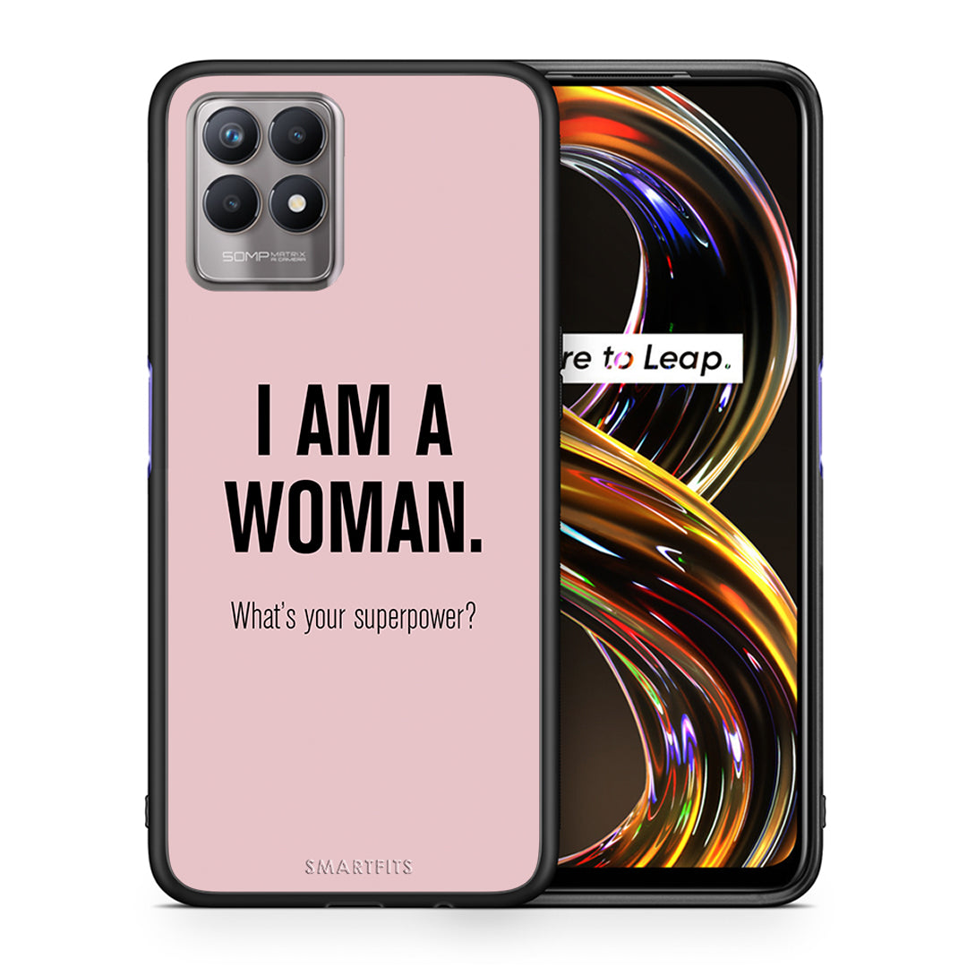 Superpower Woman - Realme 8i case