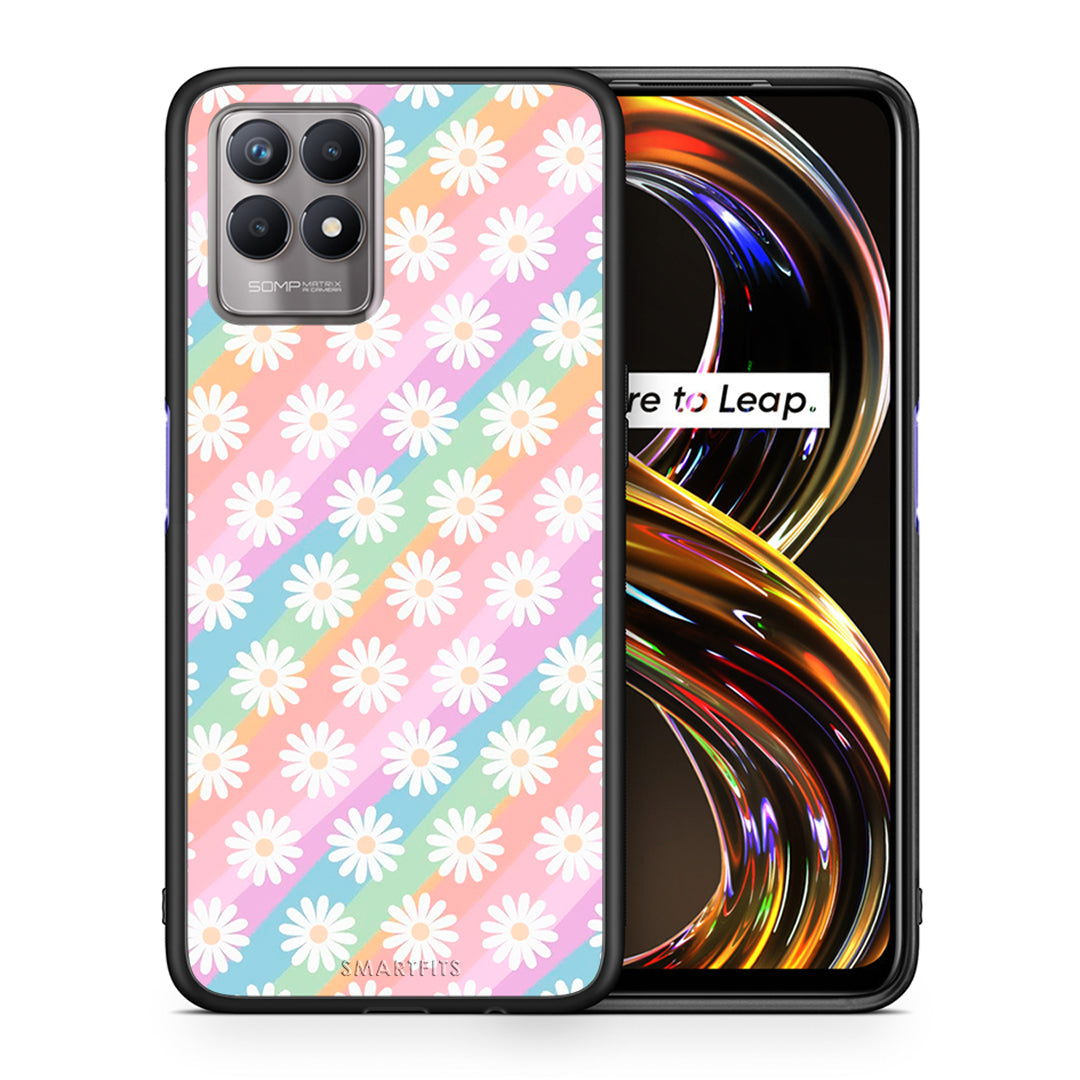 White Daisies - Realme 8i Case