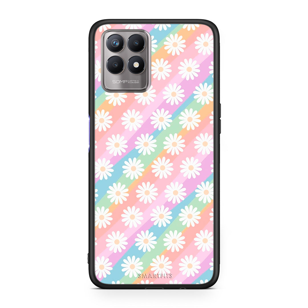 White Daisies - Realme 8i Case