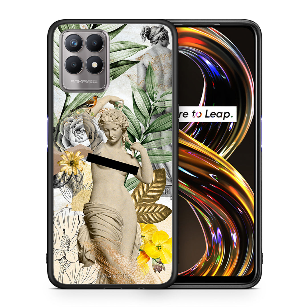 Woman Statue - Realme 8i Case