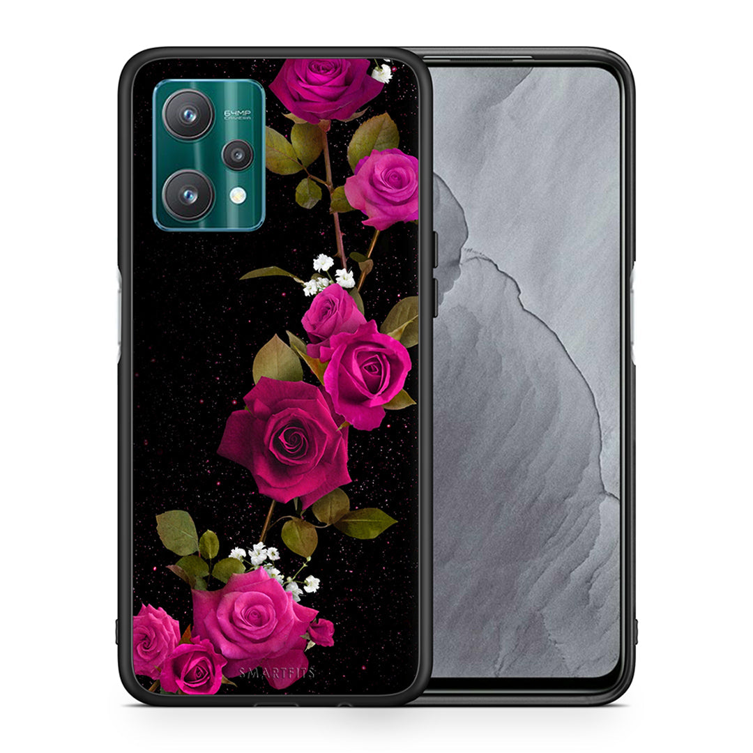 Flower Red Roses - Realme 9 Pro case