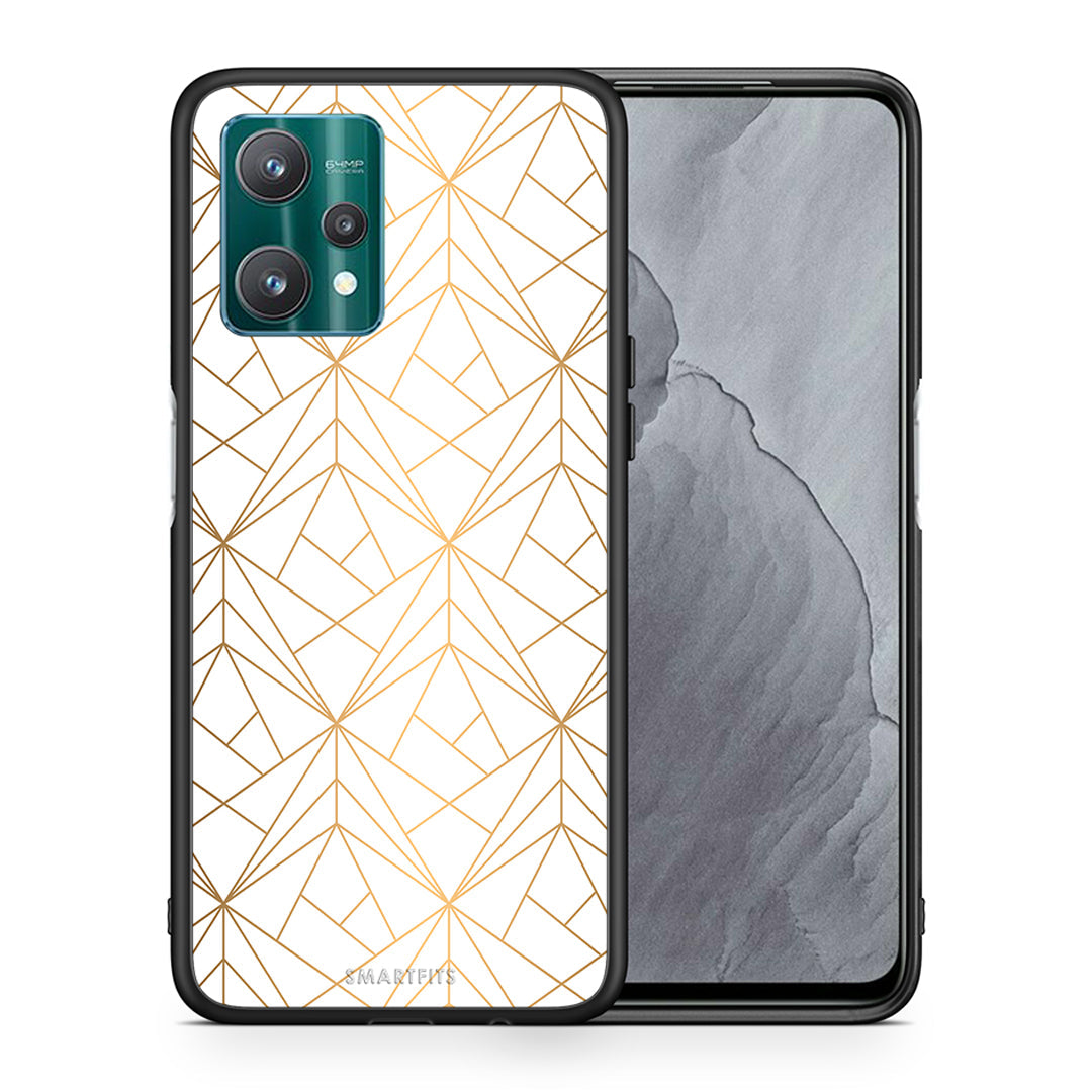 Geometric Luxury White - Realme 9 Pro case