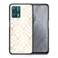 Thumbnail for Geometric Luxury White - Realme 9 Pro case