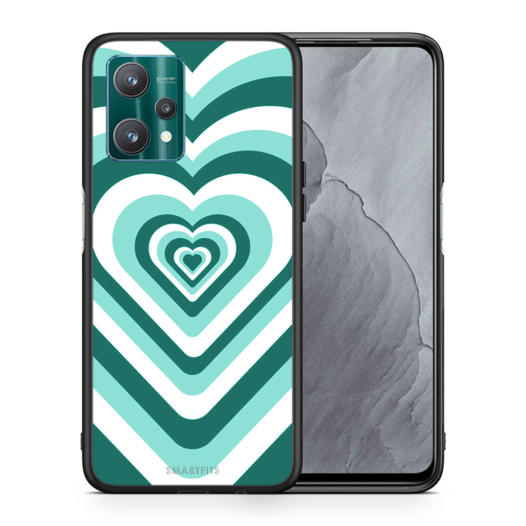 Green Hearts - Realme 9 Pro case