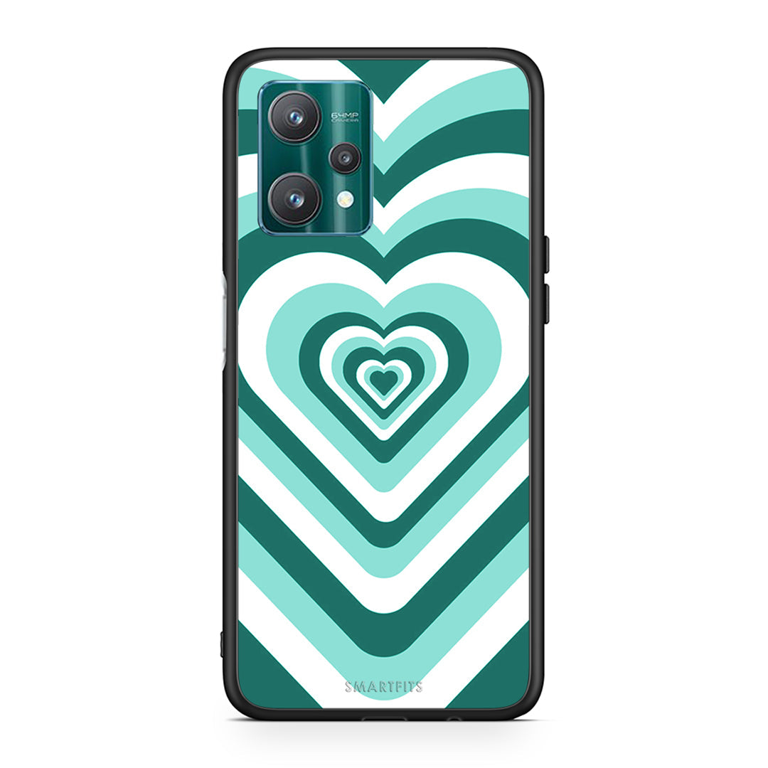 Green Hearts - Realme 9 Pro case