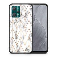 Thumbnail for Marble Gold Geometric - Realme 9 Pro case