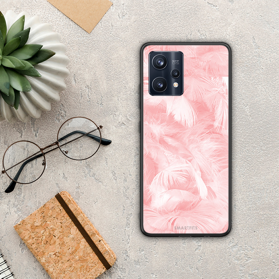 Boho Pink Feather - Realme 9 / 9 Pro+ 5G case