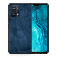 Thumbnail for Geometric Blue Abstract - Realme 9 / 9 Pro+ 5G Case