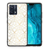 Thumbnail for Geometric Luxury White - Realme 9 / 9 Pro+ 5G case