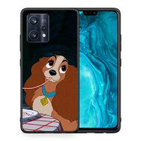 Thumbnail for Θήκη Αγίου Βαλεντίνου Realme 9 Pro Lady And Tramp 2 από τη Smartfits με σχέδιο στο πίσω μέρος και μαύρο περίβλημα | Realme 9 Pro Lady And Tramp 2 case with colorful back and black bezels